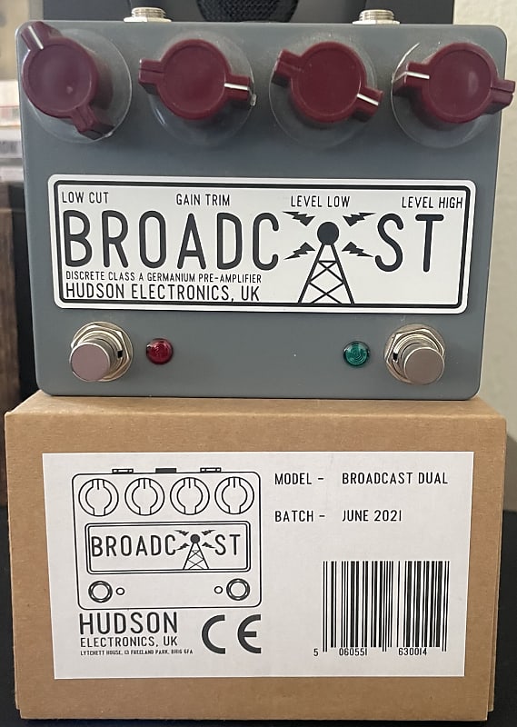 Hudson Electronics Broadcast Dual Footswitch