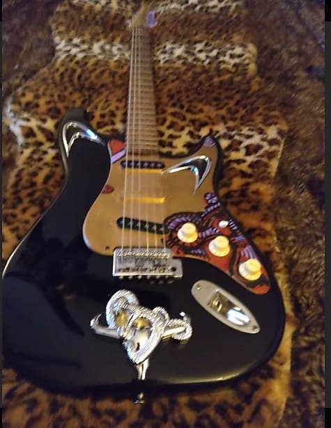 Stratocaster Custom strat Black image 1