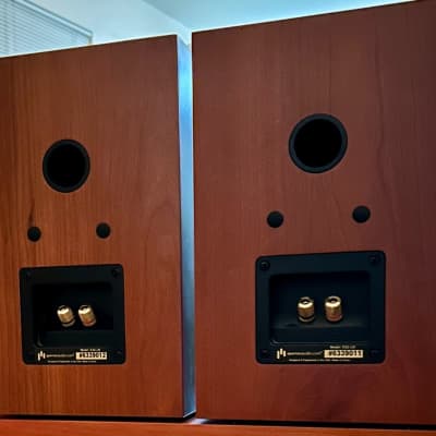 Pair of Aperion Audio Intimus 532-LR bookshelf speakers. Great audiophile sound. Excellent condition. image 3