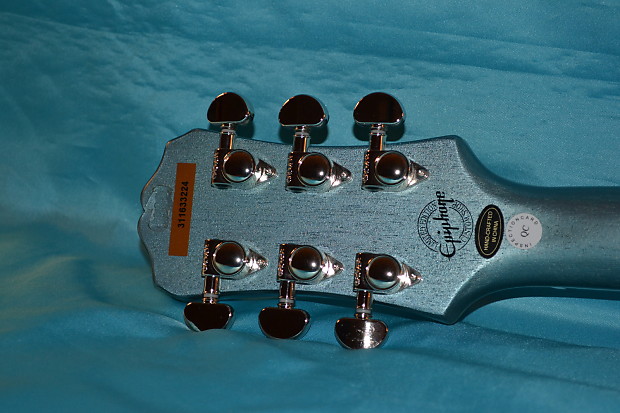 Epiphone SG Custom Pelham Blue with Maestro Tremolo | Reverb