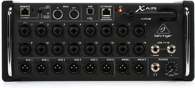 Behringer X Air XR18 Tablet-Controlled Digital Mixer | Reverb