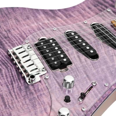 Vola Guitars OZ RV TNC Trans light Purple Gloss image 5