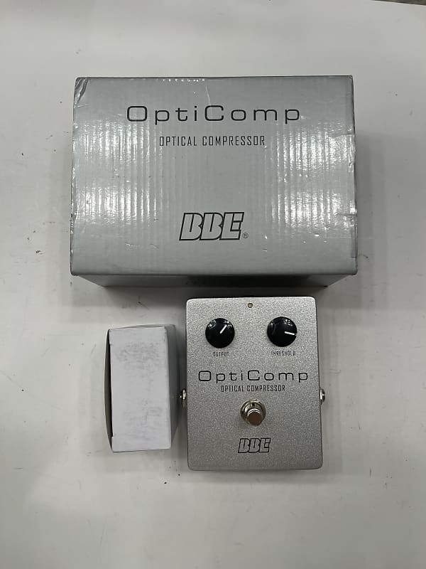 BBE Sound Inc. Opti Comp Optical Compressor Rare Guitar Effect Pedal + Box image 1