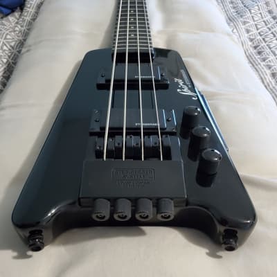 Steinberger XT-2 Spirit Headless Bass in Gloss Black w/Steinberger Gig Bag (Mint) image 4