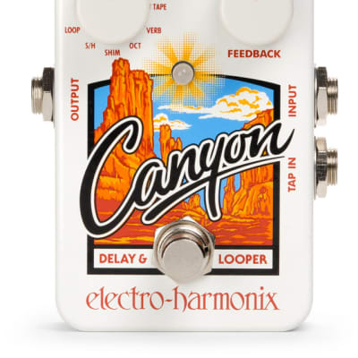 【10460】 新品 electro-harmonix Canyon delay Amazon.com: Electro-Harmonix Canyon Delay & Looper Pedal