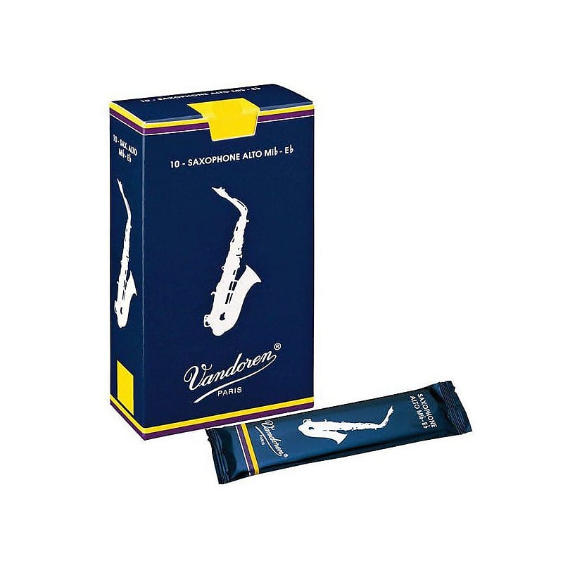 Caña de Saxofón Alto Mib Vandoren Tradicional Nº2 1/2 Reverb UK