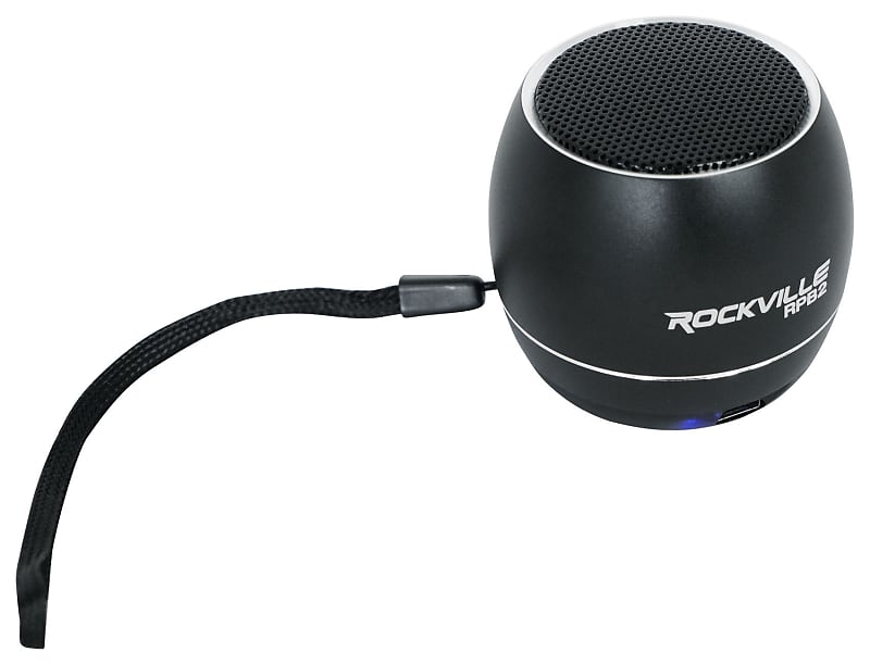 Rockville RPB2-BLACK Handheld Wireless Portable Bluetooth Speaker Great Sound image 1