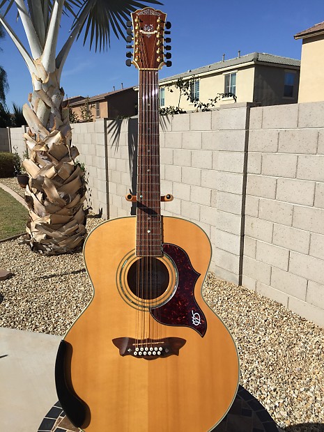 Washburn Cumberland J28S12DL Natural Gloss Reverb
