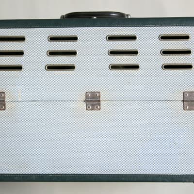 1955 Dynacord DA15V Combo Amplifier - Grey & Green image 2