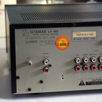 Bargain Basement - P/R Luxman LV-102 - MAKE OFFER! image 5