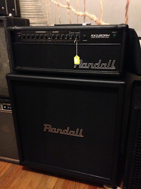 Randall rx120rh and on sale rx412 half stack