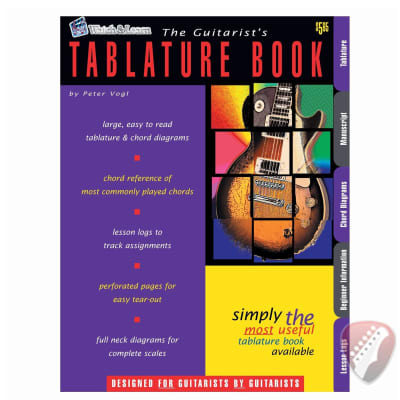Watch and Learn The Guitarist's Tablature Book for sale