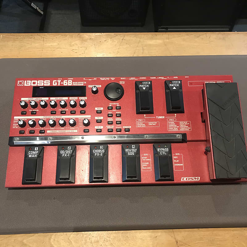 BOSS GT-6B ベース用エフェクトプロセッサー Boss GT- 6B Bass Effects Processor | Reverb