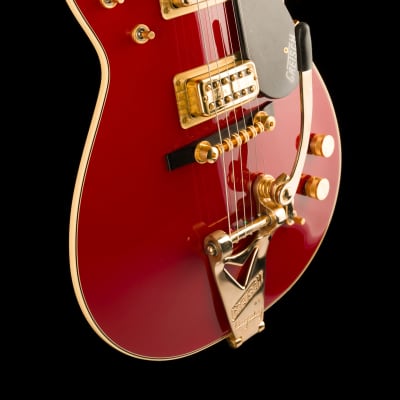 Pre Owned Gretsch G6131T-62 Vintage Select ’62 Jet With Bigsby TV Jones Vintage Firebird Red With OHSC image 9