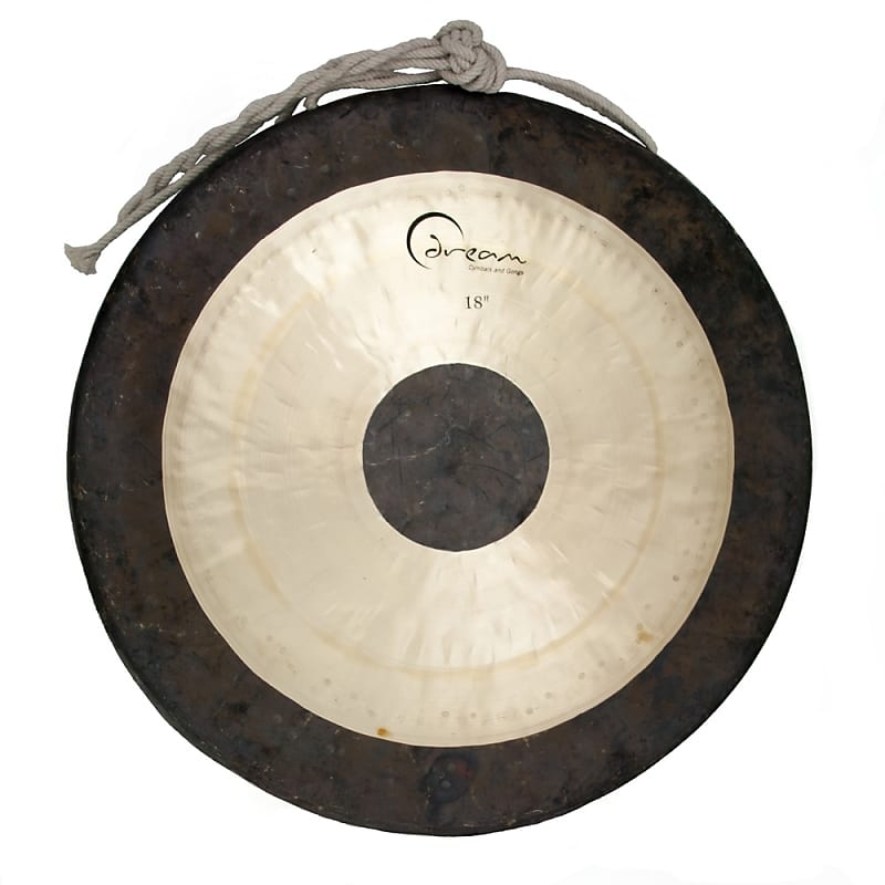 Dream Cymbals 18" Chau Series Black Dot Gong image 1