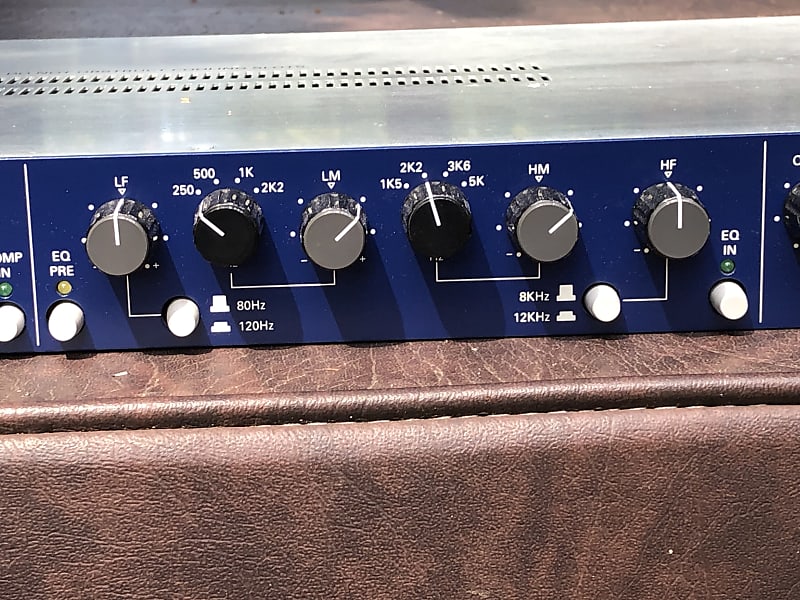 TL Audio 2051 Mono Valve Voice Processor Indigo Series Late-90s