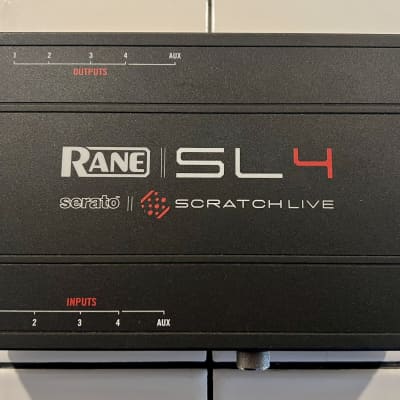 Rane SL4 Serato DJ & Scratch Live 4 Deck Computer DJ System