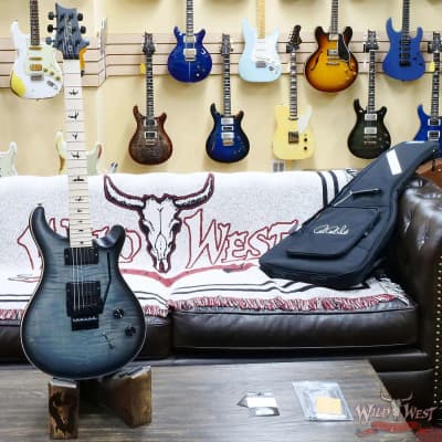 Paul Reed Smith PRS Bolt-On Series Dustie Waring Signature CE 24 Floyd FR Maple Board Satin Faded Whale Blue Smokeburst image 5