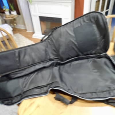 Guitar Gig Bag Backpack Topp Pro Electric with Detachable Backpack Music Gear Black Pro Gear Multi Fit Deluxe Universal Soft Backpack Strap Handle Pad Thick Padded Case for Fender/PRS/Gibson/Jackson/ESP/Ibanez/Sterling/Music Man/AX40 Black image 6