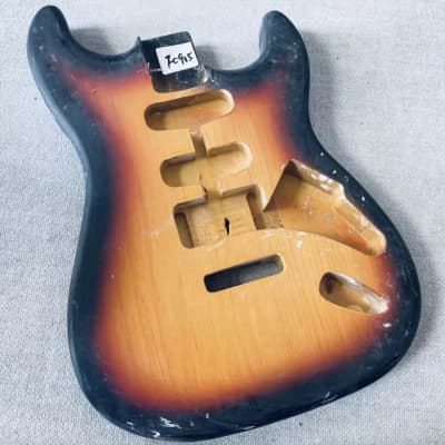 SSH Sunburst Guitar Alder Top Strat Stratocaster Style Body