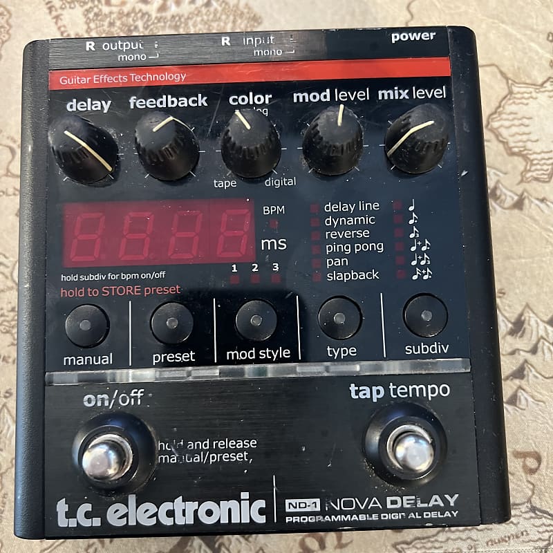 TC Electronic ND-1 Nova Delay