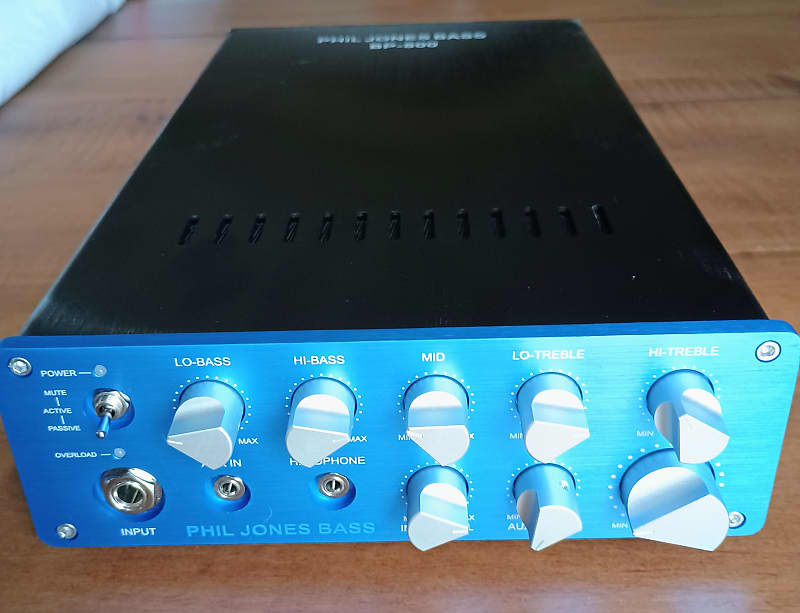 Phil Jones Bass BP-800 Bass Amplifier Head - 800-Watt, MINT