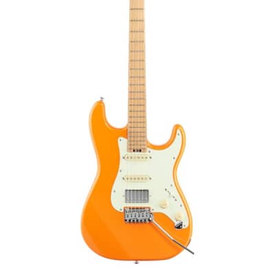 Schecter Nick Johnston Traditional HSS Electric Guitar Atomic Orange image 2