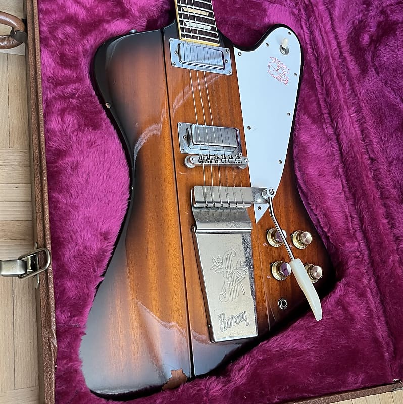 ブランド公式通販サイト FB-105 Burny 1989 Reverb | Japan Vibrola V Firebird ギター