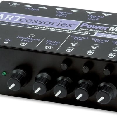 ART PowerMIX III 3-Channel Mini Stereo Line Mixer image 9