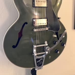 Gibson ES-355 1 of 100 VOS Olive Drab Memphis Custom Shop Historic Reissue Limited Edition 2015 335 image 8