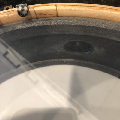 Bello Drum Co. 14” x 5” Prototype Thin Shell Fiberglass Snare Drum 2021 Flat Black image 13