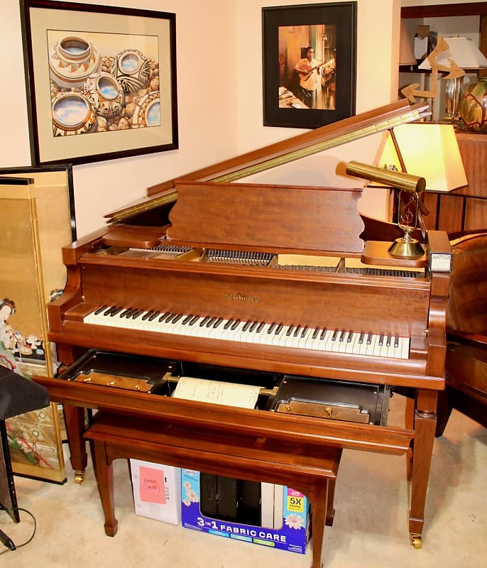 Chickering Ampico B Grand Player Piano 1936 - Mahogany image 1