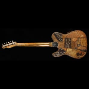 Fender Custom Shop Masterbuilt Greg Fessler Boot Artwork Telecaster Electric Guitar image 3