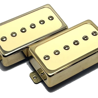 特売品 AMBER PICKUPS P94 ハムバッカーサイズのP90※ゴールドカバー