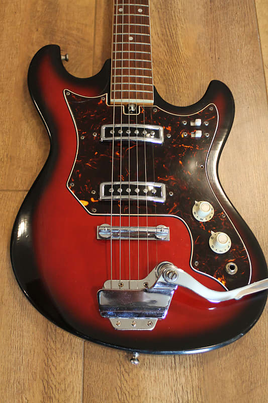 TEISCO R-2 1960-70年代初期 音が出なくなった1960年代の日本製ビンテージギターを修復し綺麗