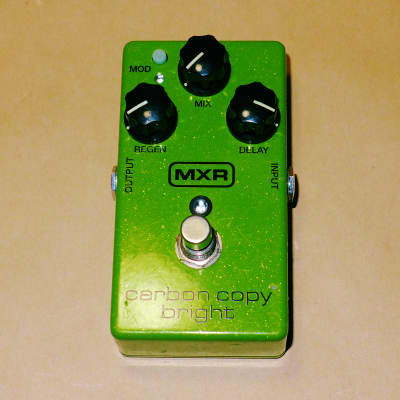 Reverb.com listing, price, conditions, and images for mxr-carbon-copy-bright-analog-delay