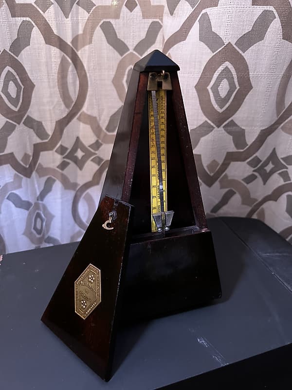 Maelzel Seth Thomas Metronome de Maelzel #809 1850-1920 Mahogany image 1
