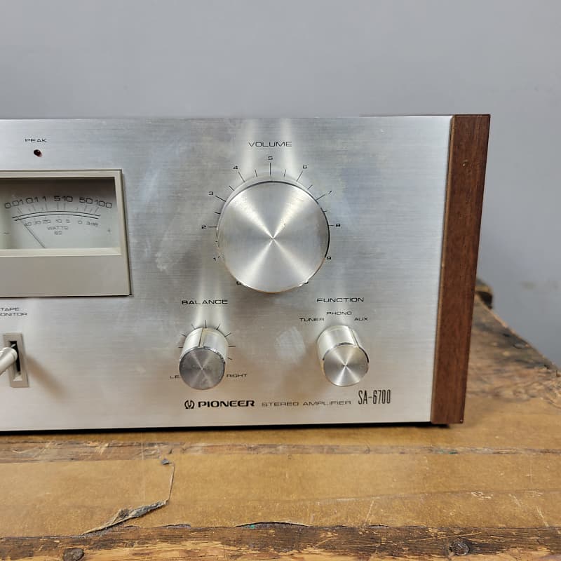 Pioneer SA-6700 Stereo Amplifier just serviced With Original Box