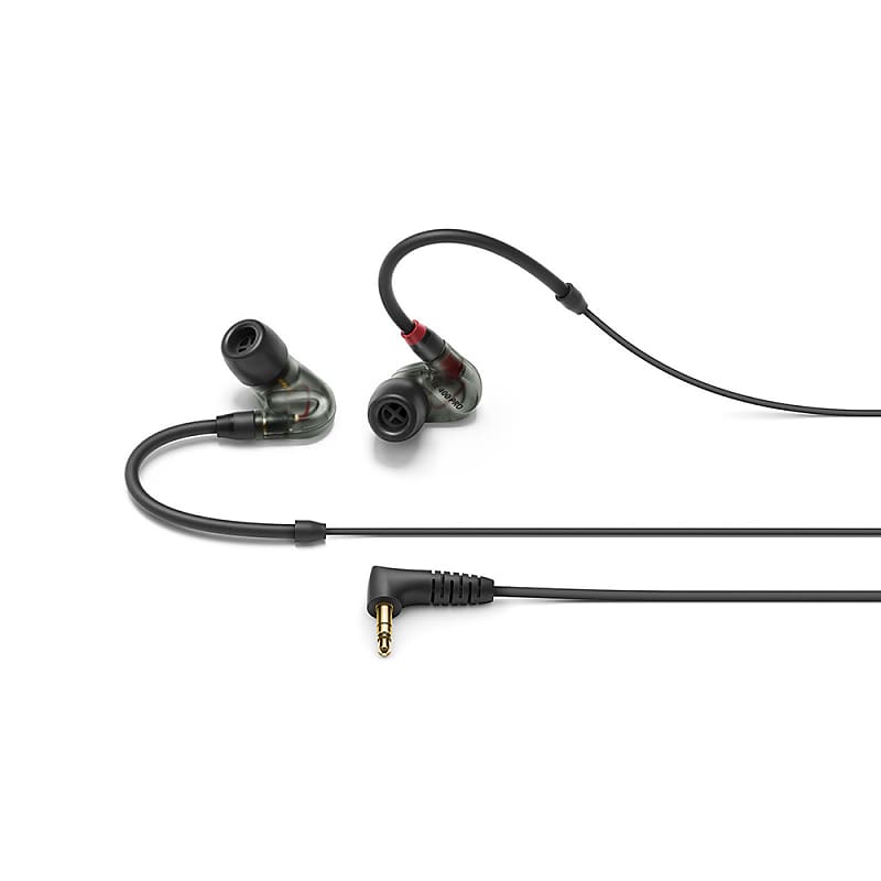 Sennheiser IE400 Pro Dynamic In-Ear Monitoring Headphones, Smoky Black image 1