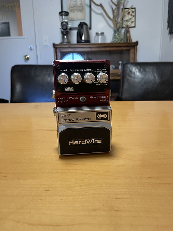 DigiTech Hardwire RV7 Stereo Reverb 2010s Purple Reverb