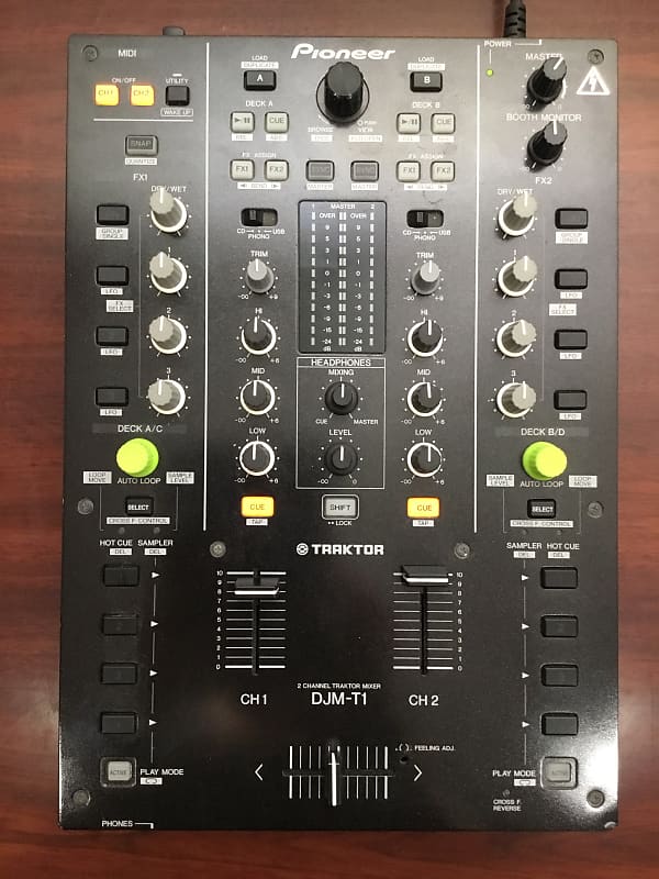 DJM-T1 (archived) 2 Channel Effects Mixer with Traktor