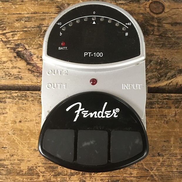 Fender PT-100 Pedal Tuner image 1