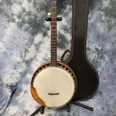 1960's Kimberly by Fujigen Gakki 5 String Banjo New Strings Pro Setup Original Soft Shell Case for sale