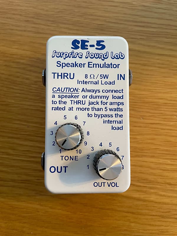 Suprise Sound Lab SE5 speaker emulator Reverb