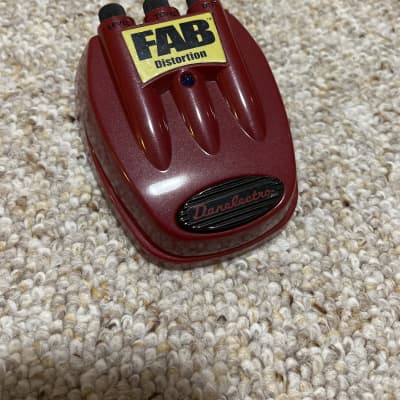 Danelectro Fab Distortion 2000s - Red (Closing down shop on 05/01/24) image 1