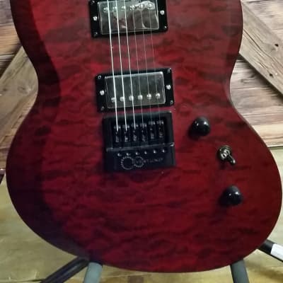 ESP LTD Viper-1000 Evertune, See Thru Black Cherry *Owned & Played by Jeff Duncan - Armored Saint* image 2