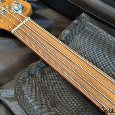 Sadowsky 2023 SMX MetroExpress Vintage JJ 4-String Morado Fretless Left Handed Black Electric Bass Guitar B-stock image 8