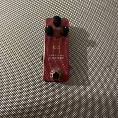 One Control Crimson Red Bass Preamp 2010s - Red for sale