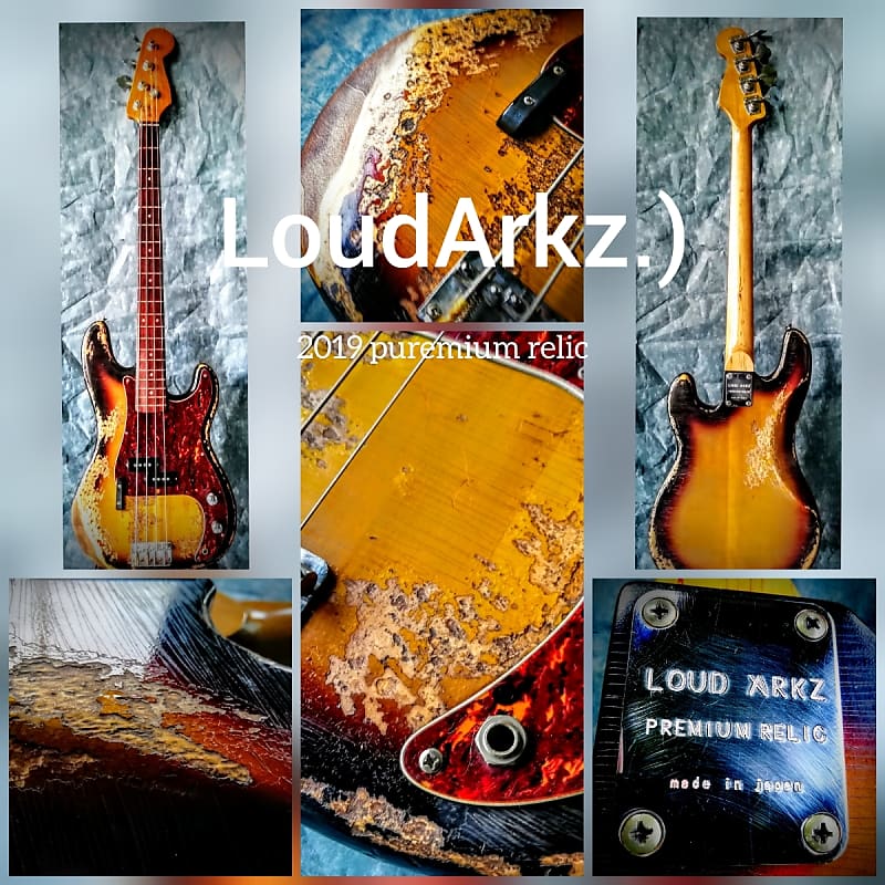 【9940】 Loud Arks PREMIUM RELIC プレシジョンベース 9940】 Loud Arks PREMIUM RELIC プレシジョンベース