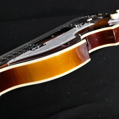 Hofner Ignition PRO Left Handed Beatle Bass HI-BB-PE-L-SB LaBella's, 500/1 Tea Cups & White Switches image 10